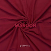 Plain Georgette - Maroon #30